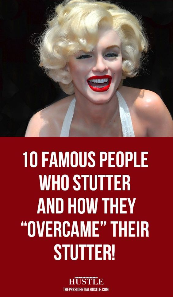 10 Famous People Who Stutter and How They "Overcame" Their Stutter